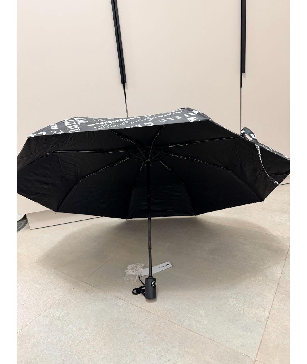 KARL LAGERFELD Черный зонт, фото 8