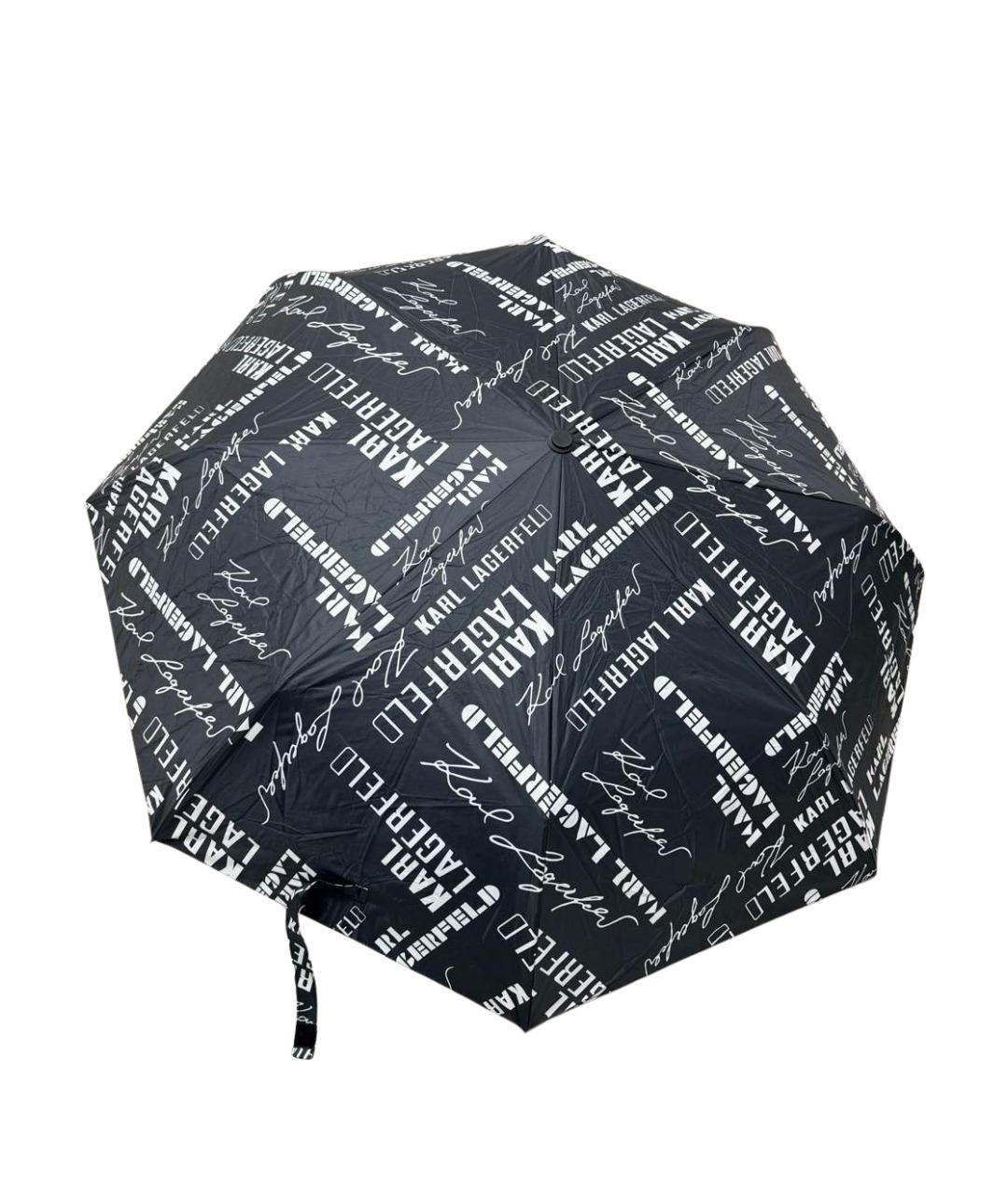 KARL LAGERFELD Черный зонт, фото 1