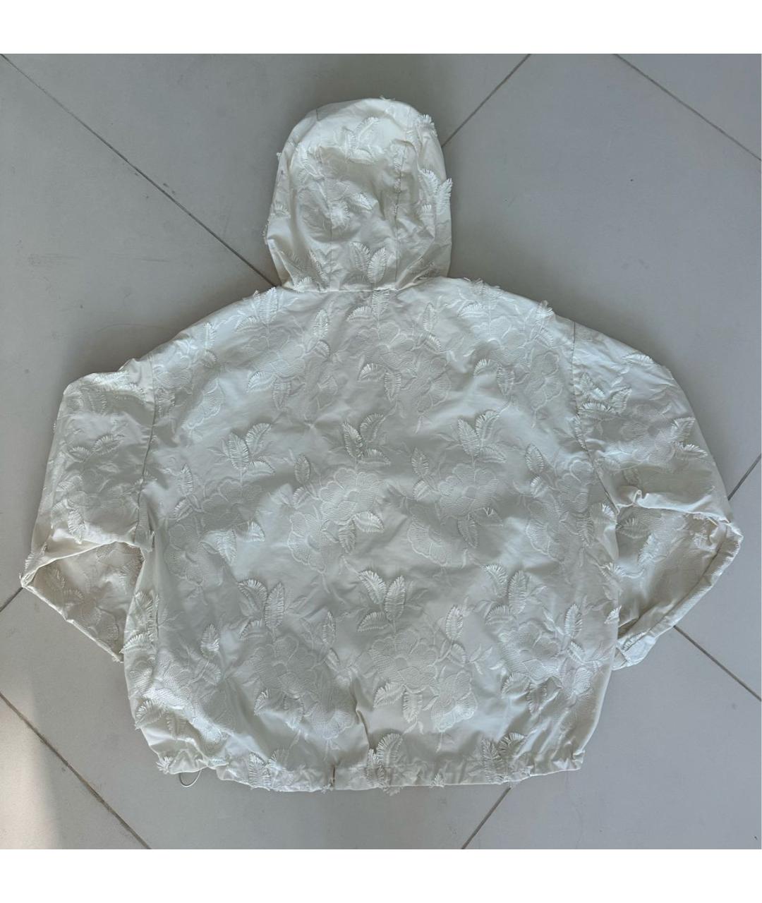 MONCLER Бежевая полиэстеровая куртка, фото 2