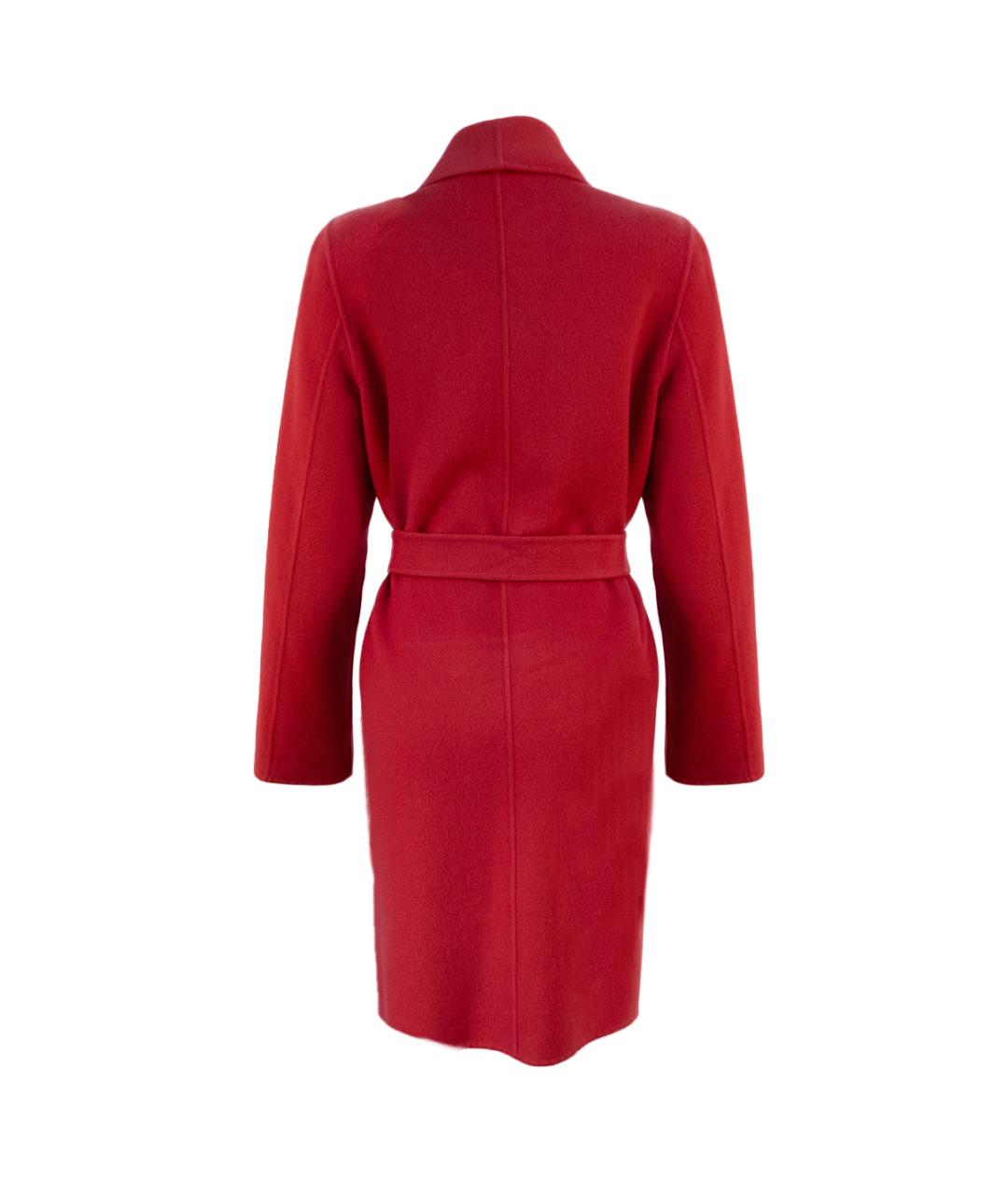 HUGO BOSS Красное шерстяное пальто, фото 2