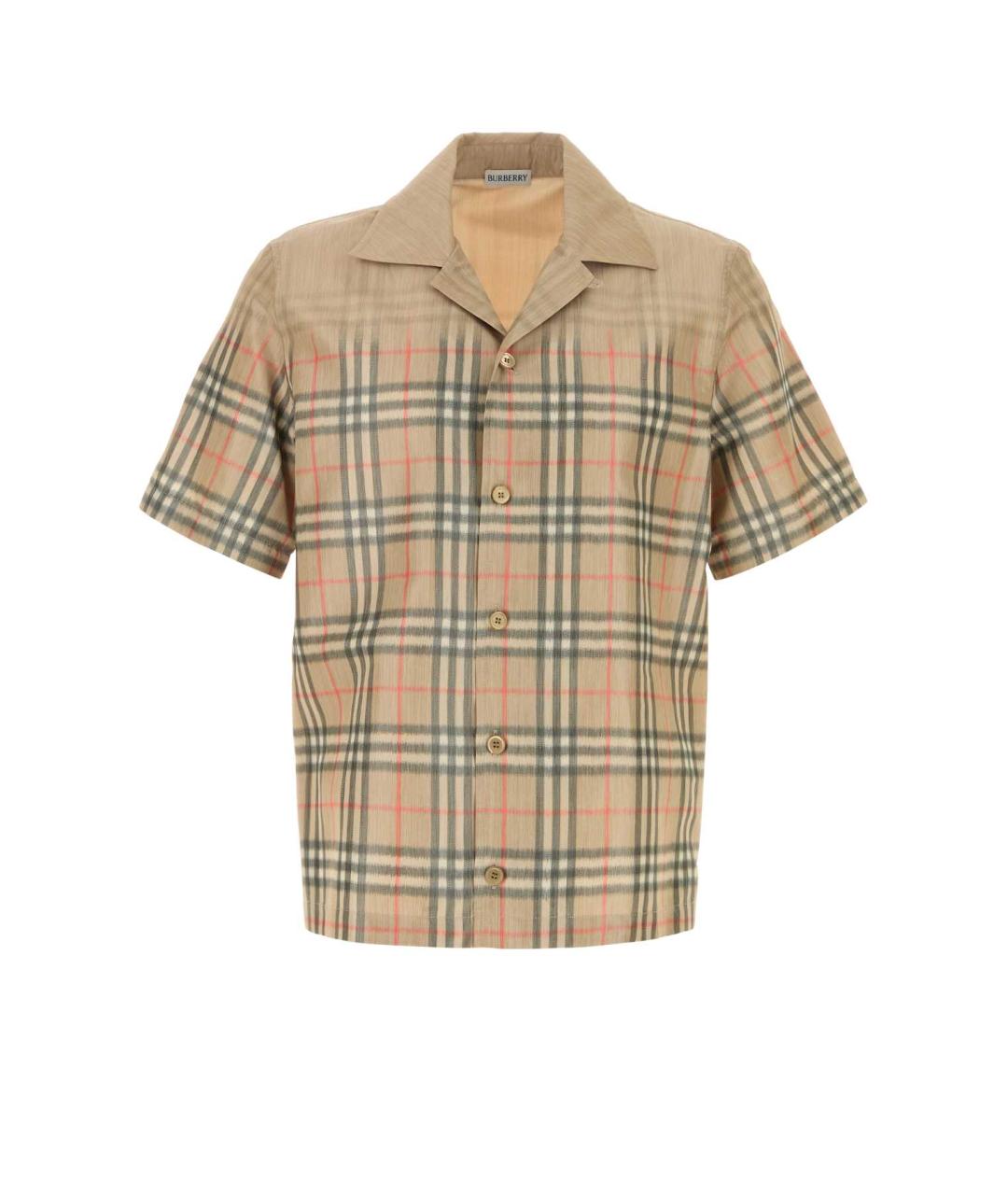 BURBERRY Бежевая кэжуал рубашка, фото 1