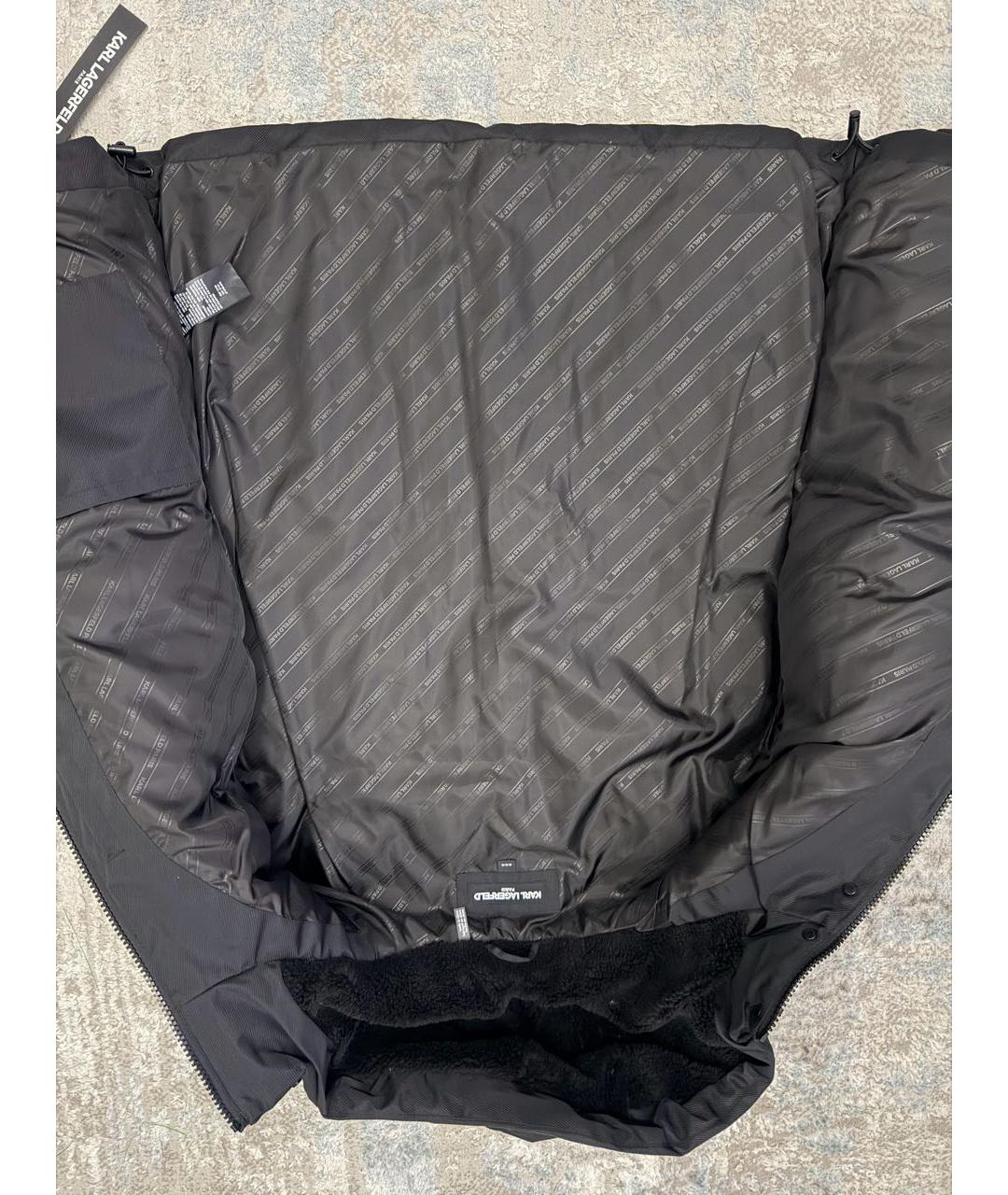 KARL LAGERFELD Черный пуховик, фото 6