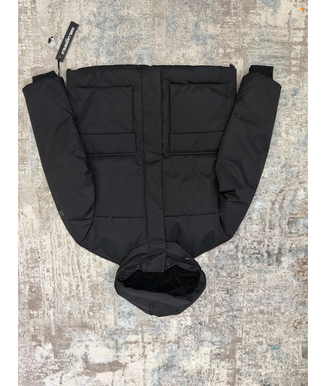 KARL LAGERFELD Черный пуховик, фото 7