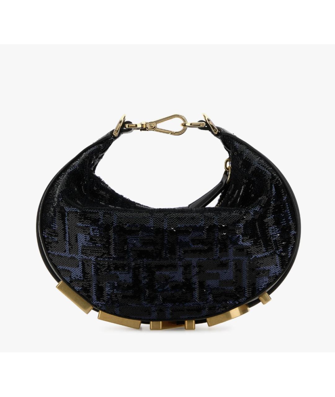 FENDI Мульти тканевая сумка с короткими ручками, фото 3