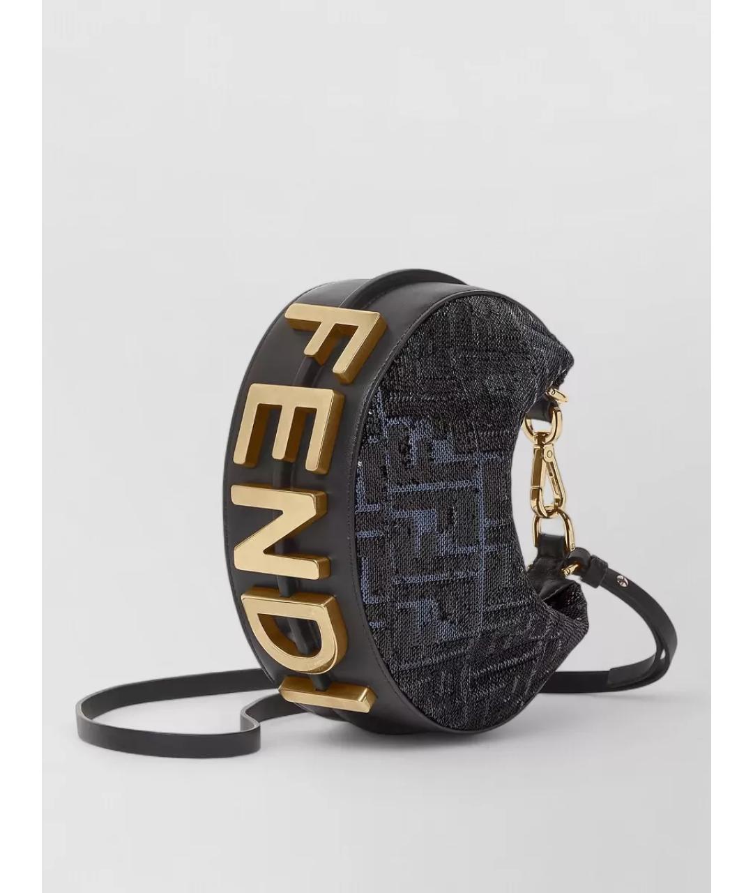 FENDI Мульти тканевая сумка с короткими ручками, фото 5