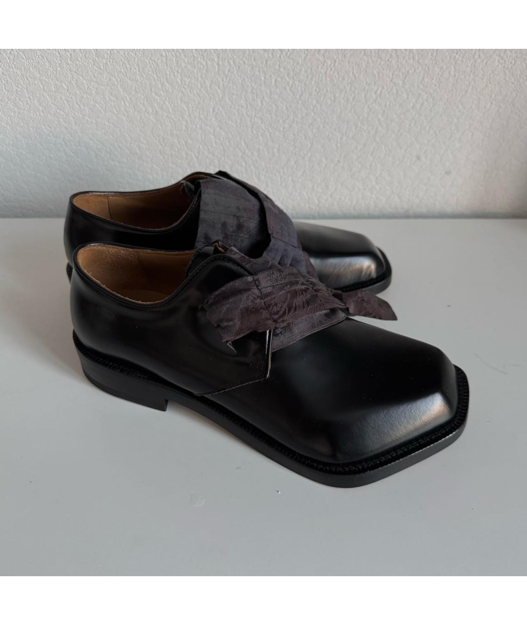 MAGLIANO Черные кожаные туфли, фото 7