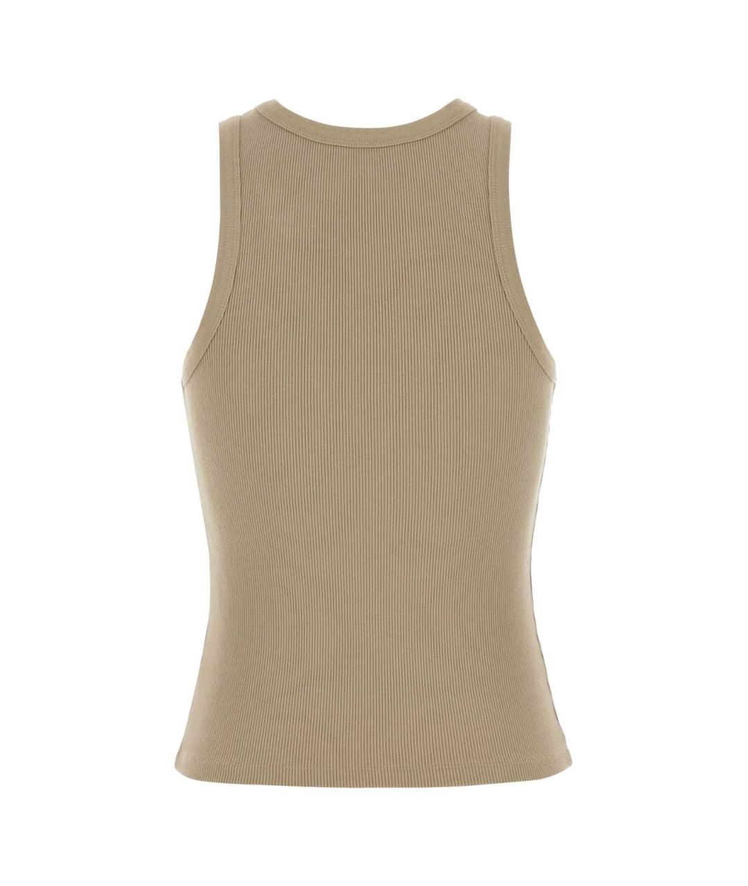 GIVENCHY Бежевая хлопковая майка, фото 2