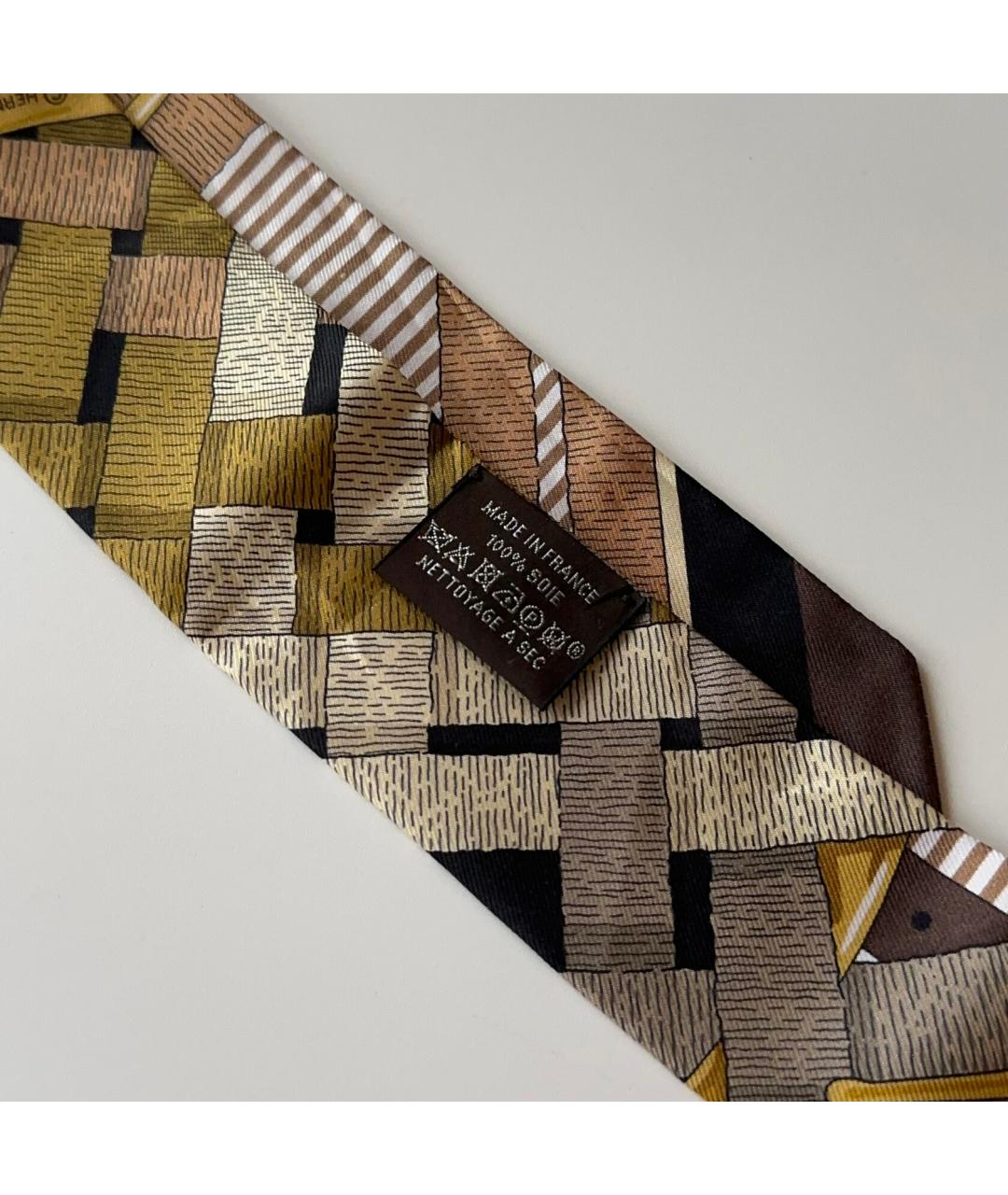 HERMES Мульти шелковый платок, фото 7