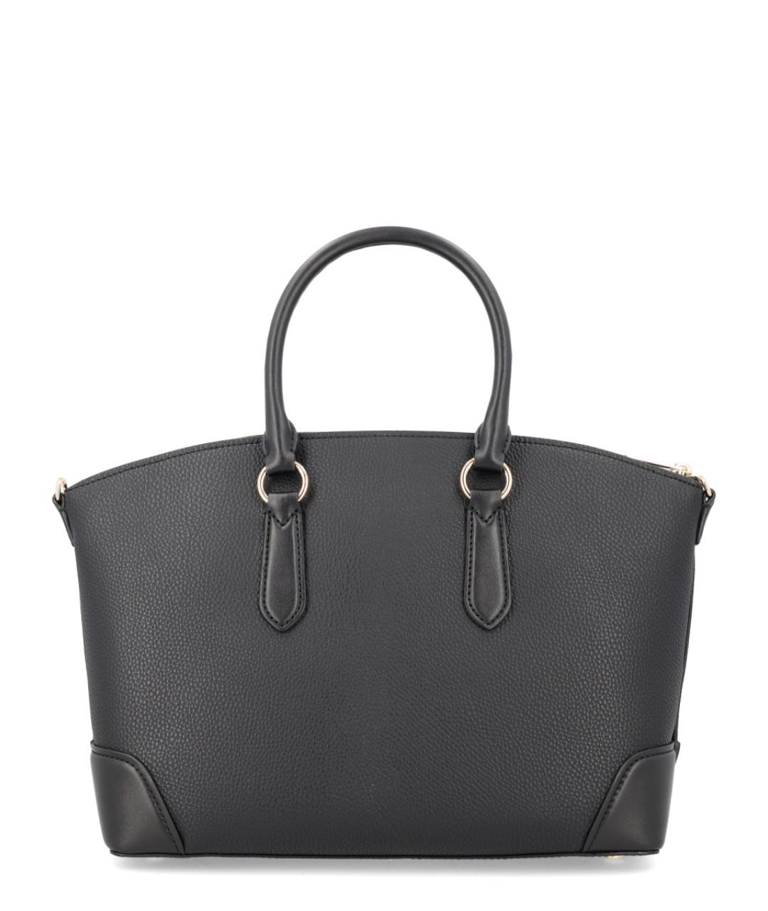 MICHAEL KORS Черная сумка тоут из искусственной кожи, фото 2