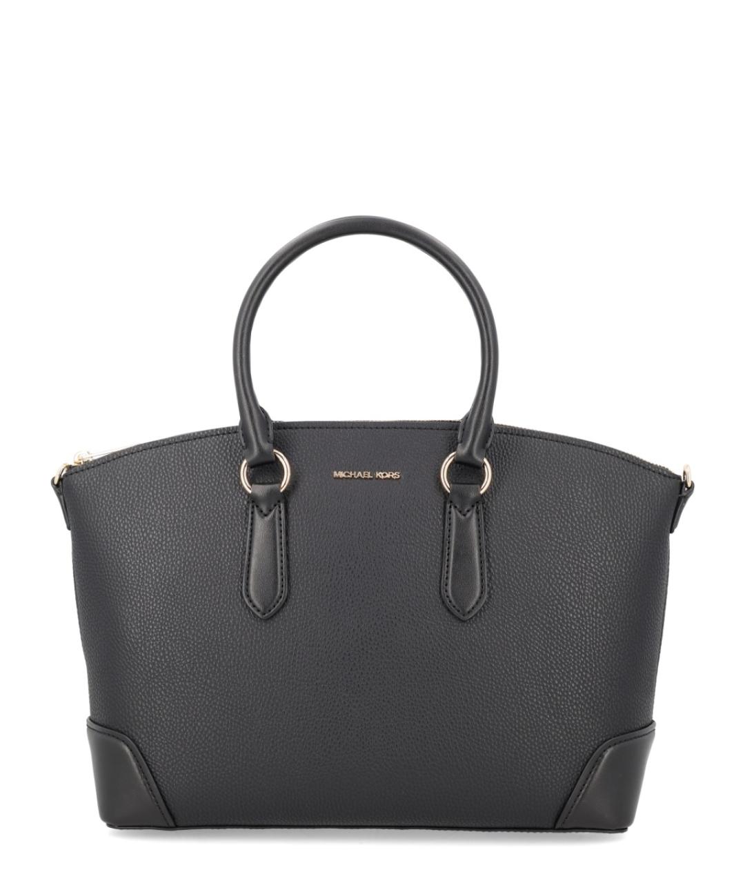 MICHAEL KORS Черная сумка тоут из искусственной кожи, фото 1