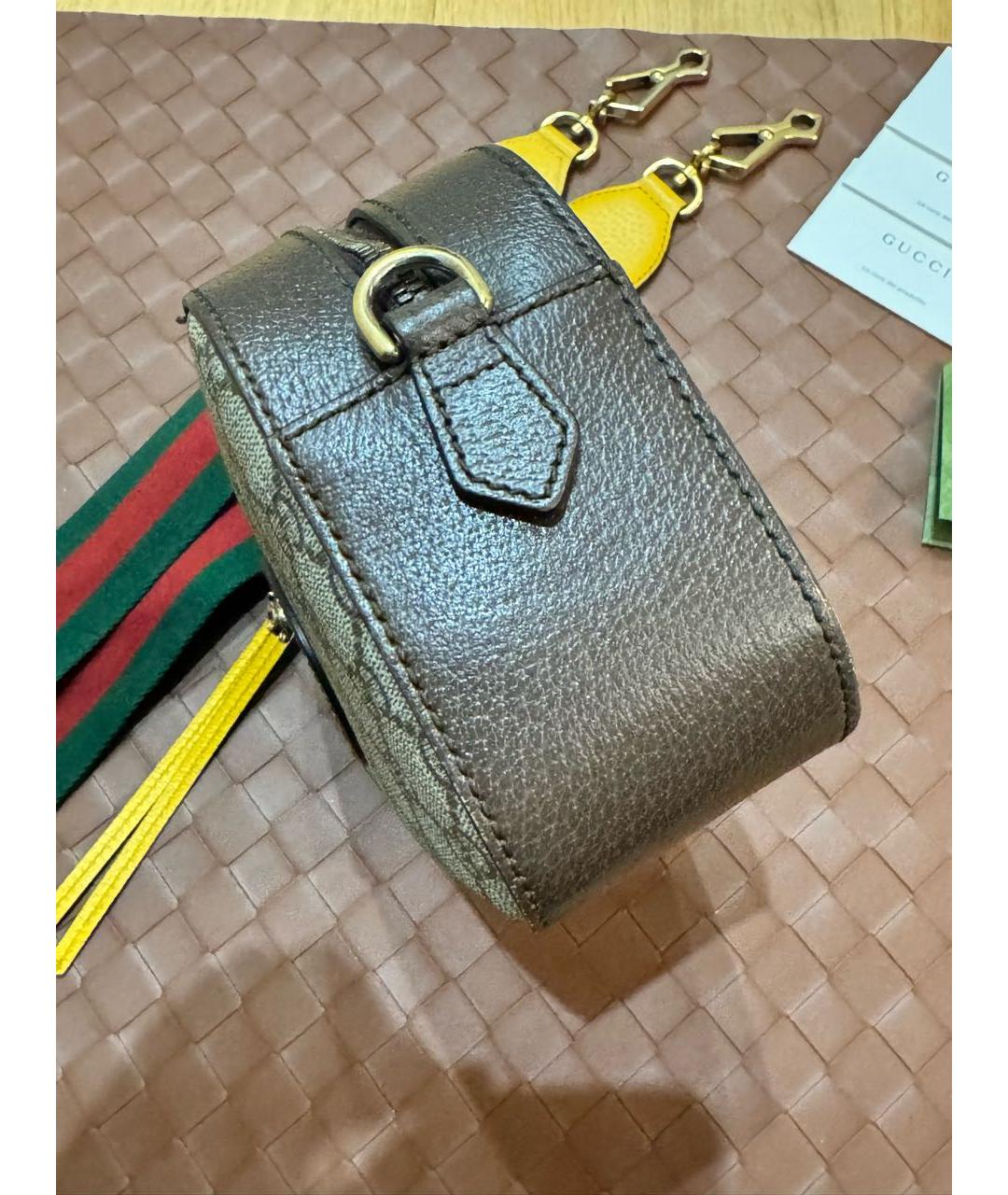 GUCCI Коричневая сумка через плечо, фото 6