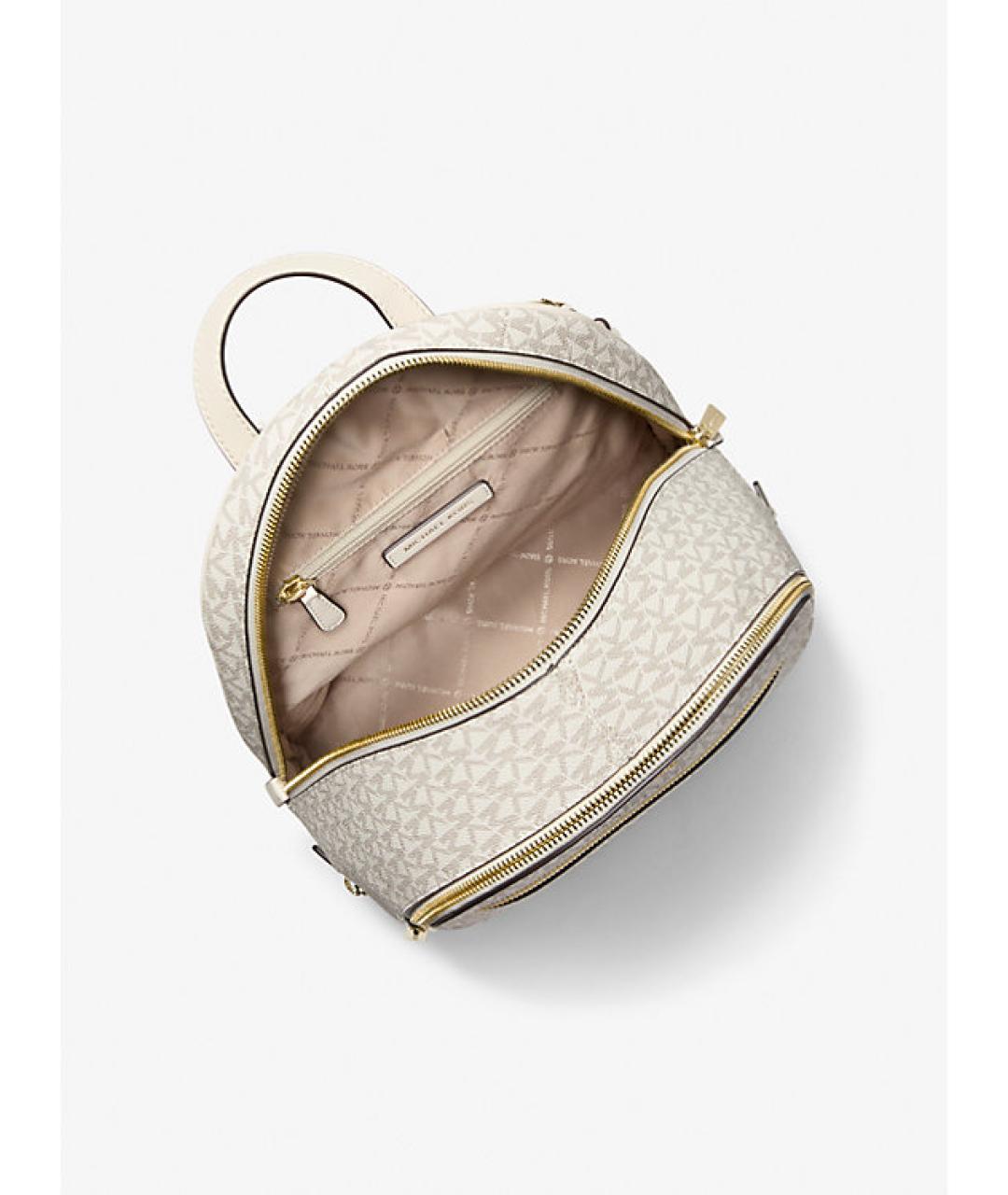 MICHAEL KORS Бежевый рюкзак из искусственной кожи, фото 2