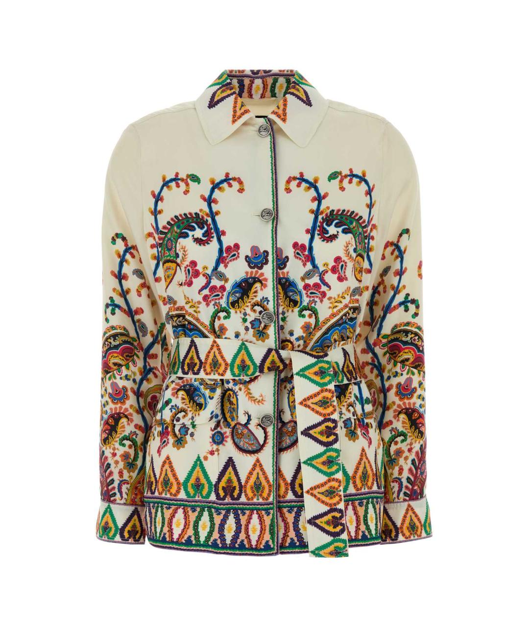 ETRO Мульти полиэстеровая рубашка, фото 1