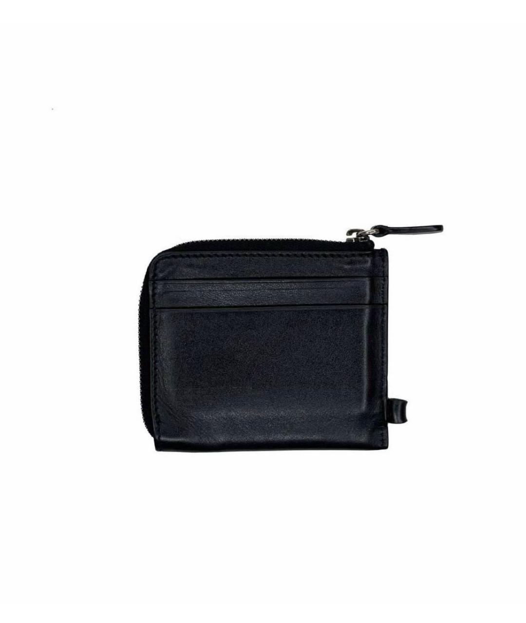 OFF-WHITE Черный кожаный кардхолдер, фото 2