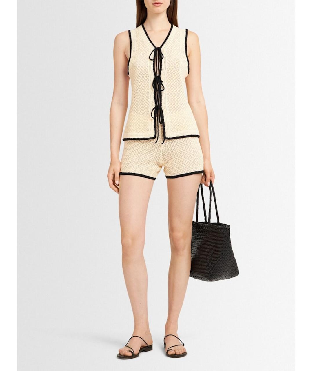 THE GARMENT Бежевая хлопковая жилетка, фото 3