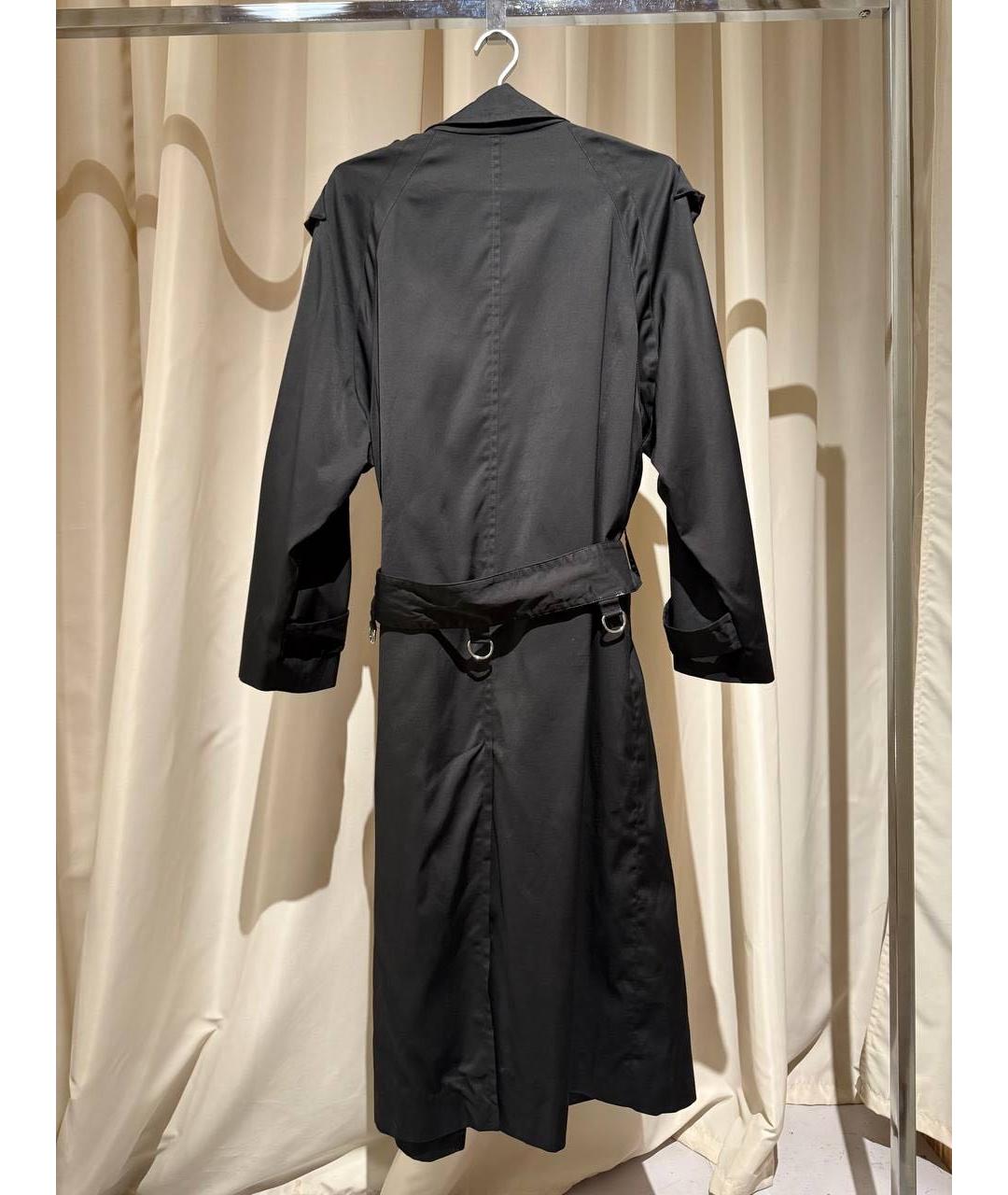 Enfants Riches Déprimés Черное полиэстеровое пальто, фото 2