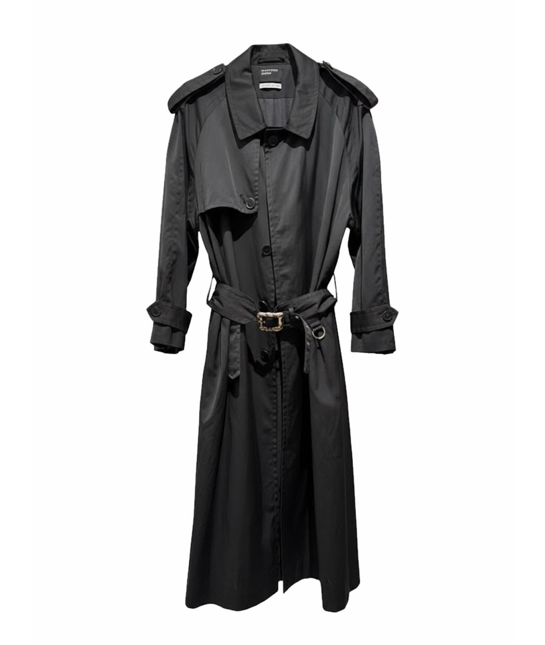 Enfants Riches Déprimés Черное полиэстеровое пальто, фото 1