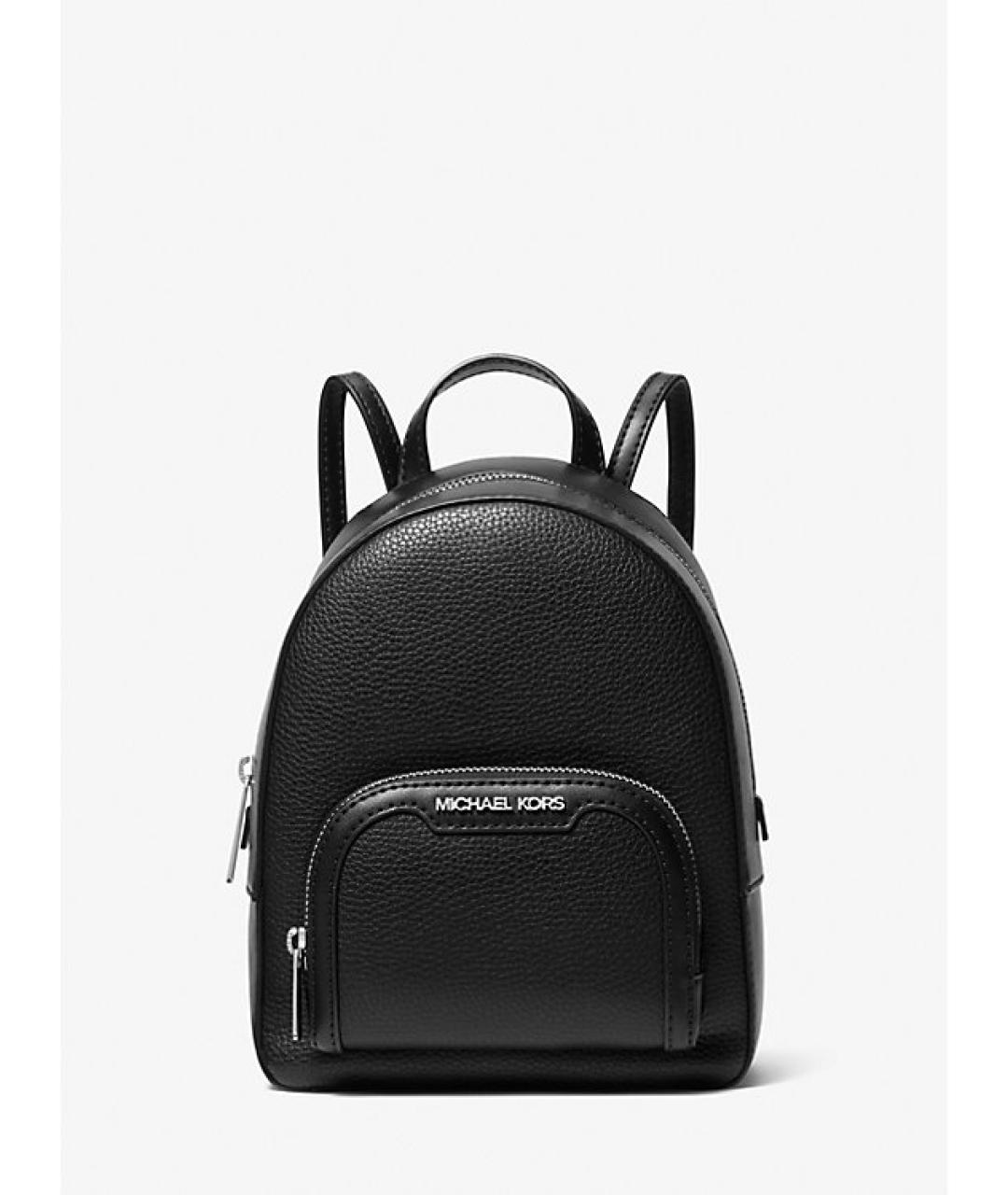 MICHAEL KORS Черный кожаный рюкзак, фото 9