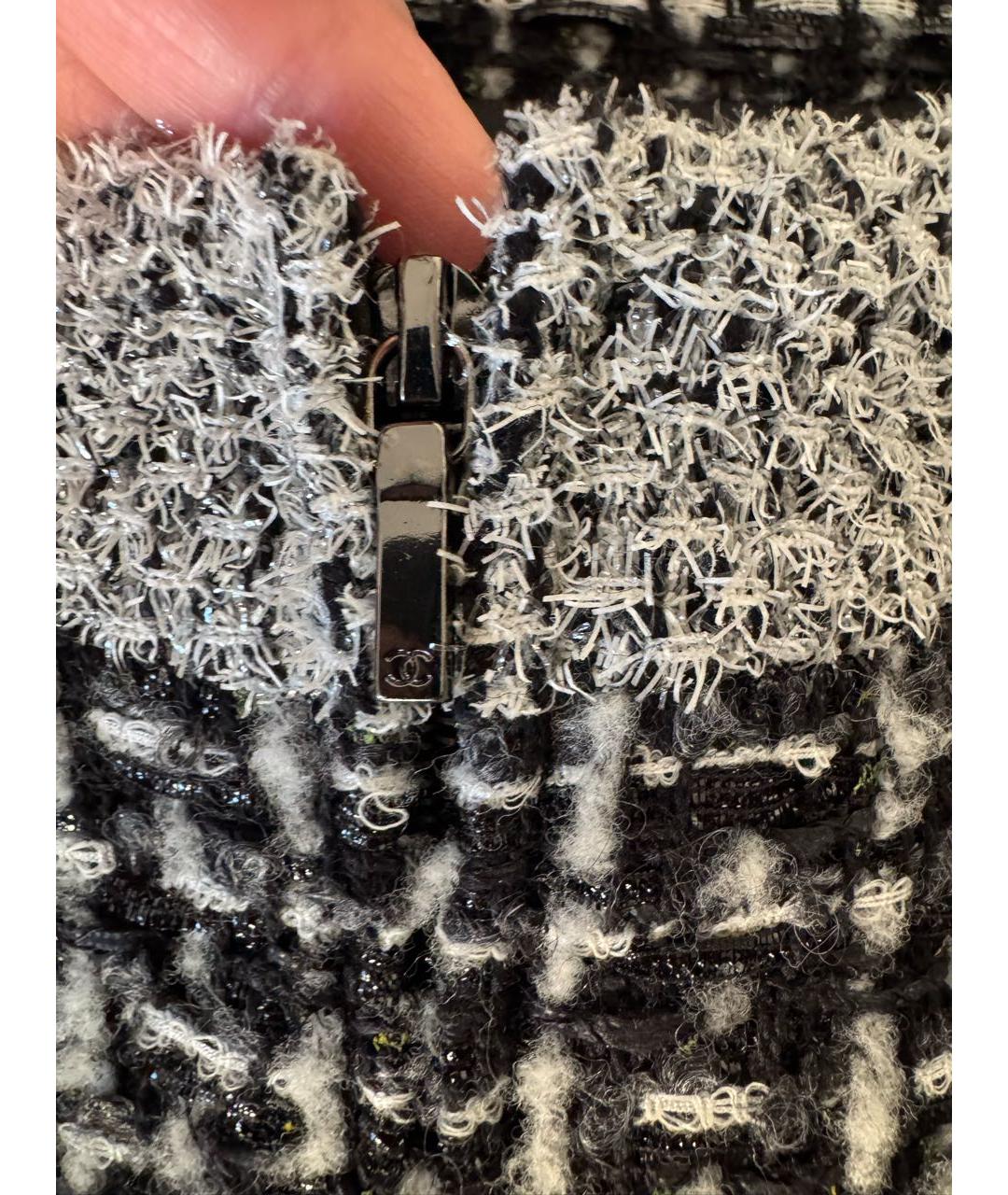 CHANEL Мульти твидовый жакет/пиджак, фото 5