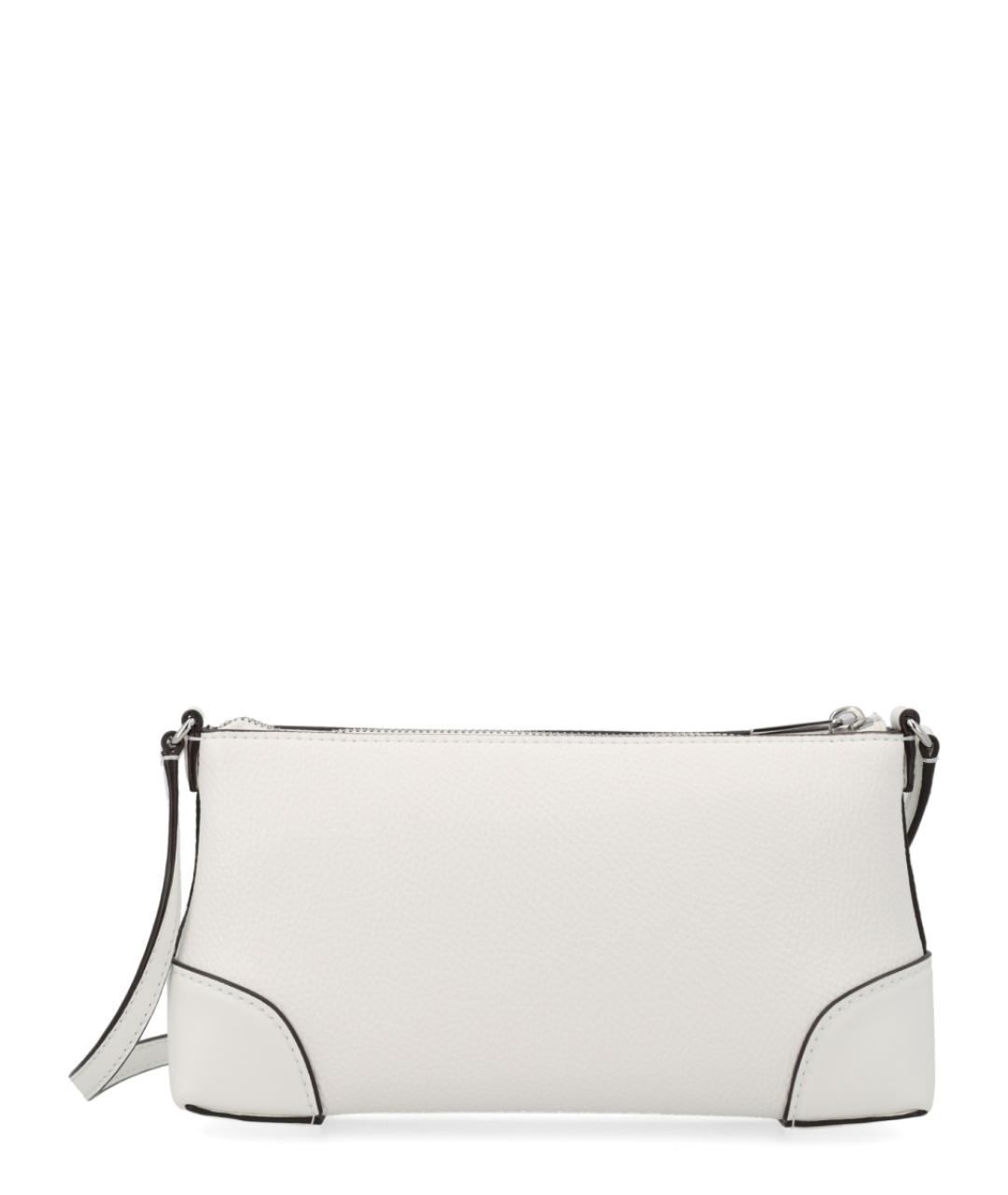 MICHAEL KORS Белая сумка через плечо из искусственной кожи, фото 2