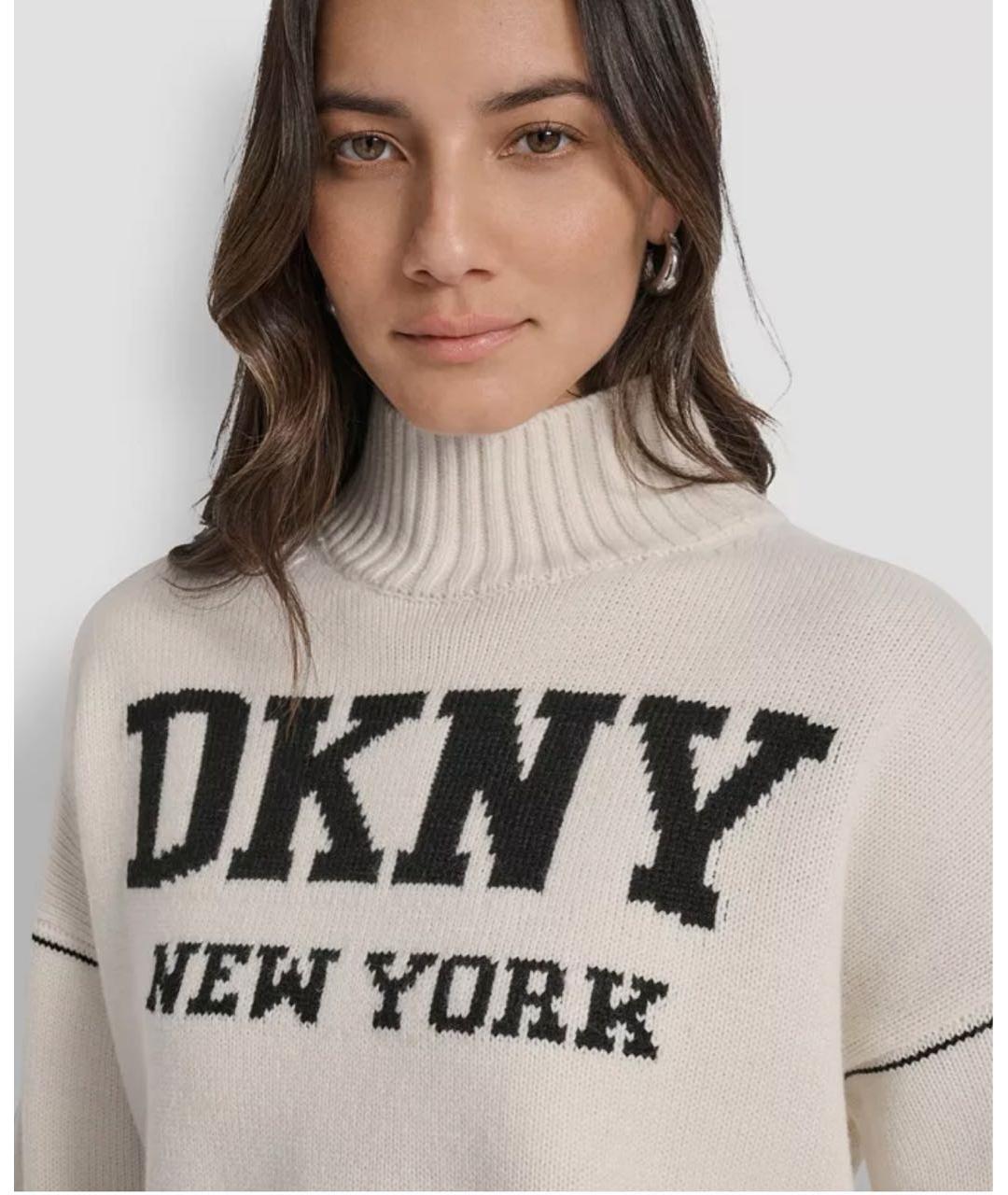 DKNY Бежевый джемпер / свитер, фото 4