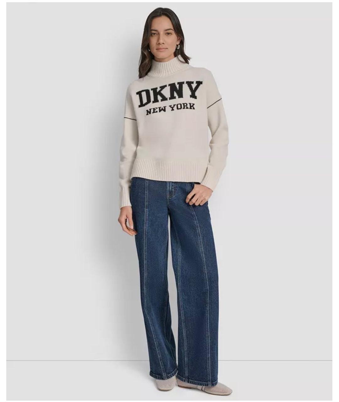 DKNY Бежевый джемпер / свитер, фото 5