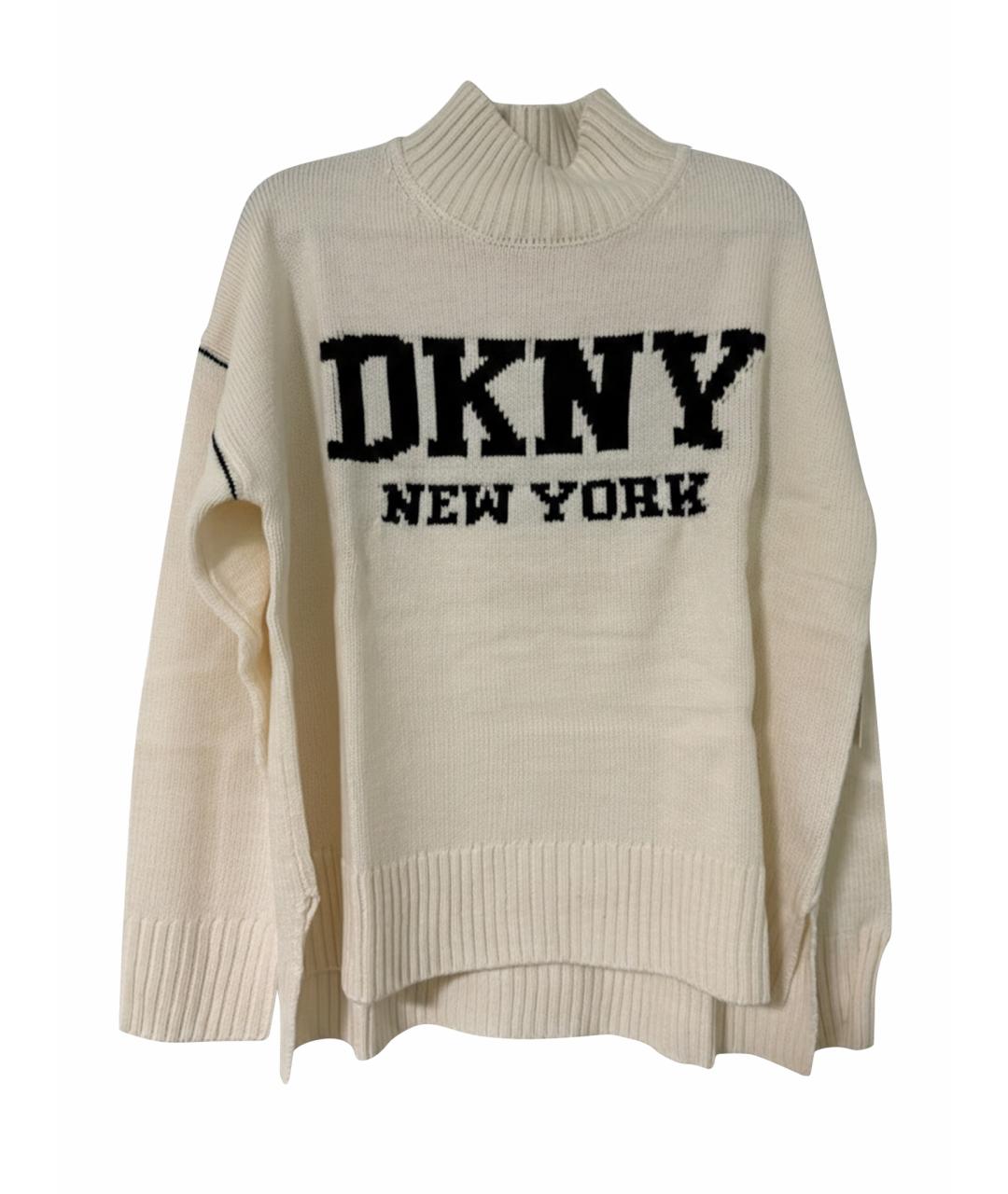 DKNY Бежевый джемпер / свитер, фото 1