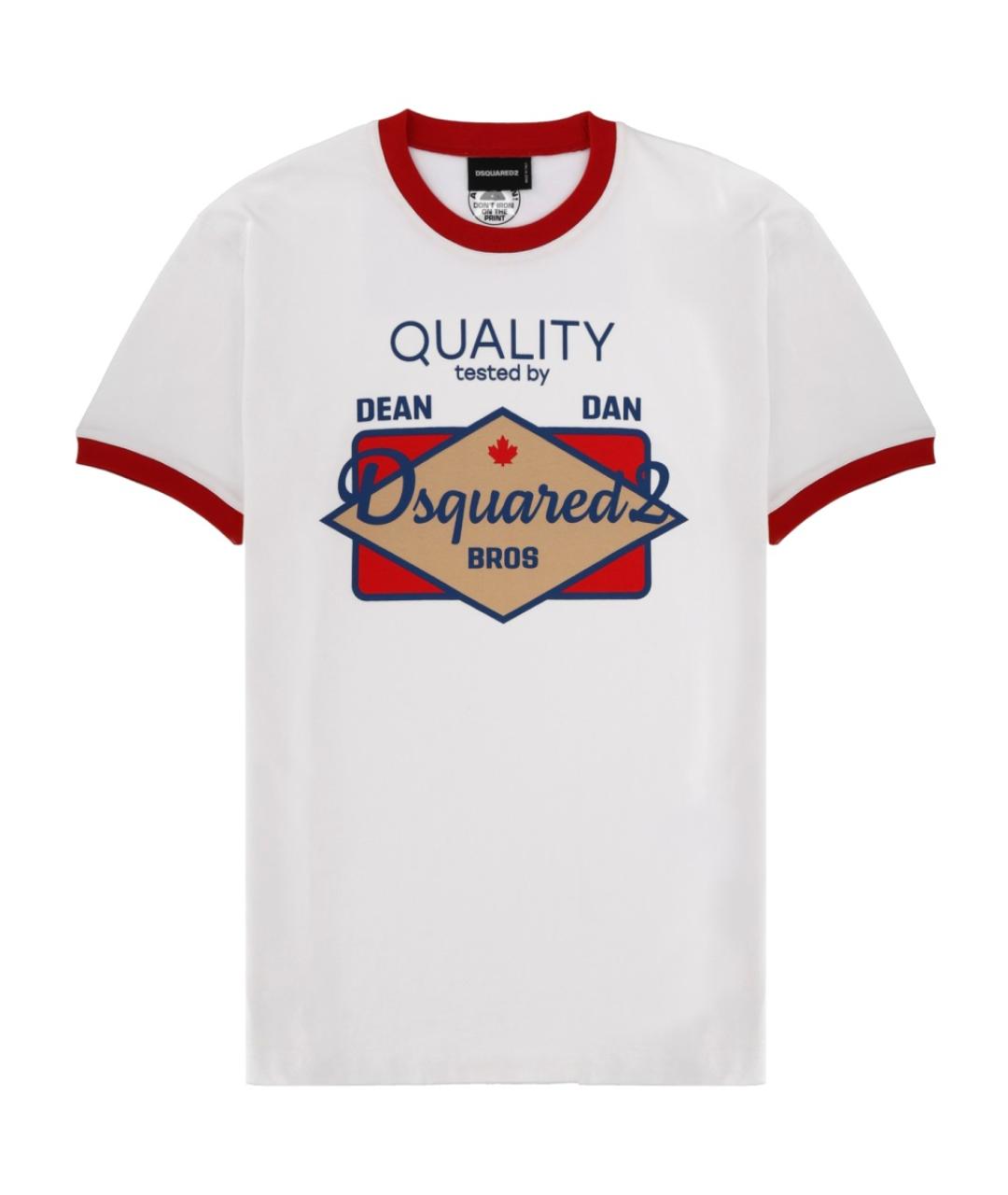 DSQUARED2 Мульти хлопковая футболка, фото 1