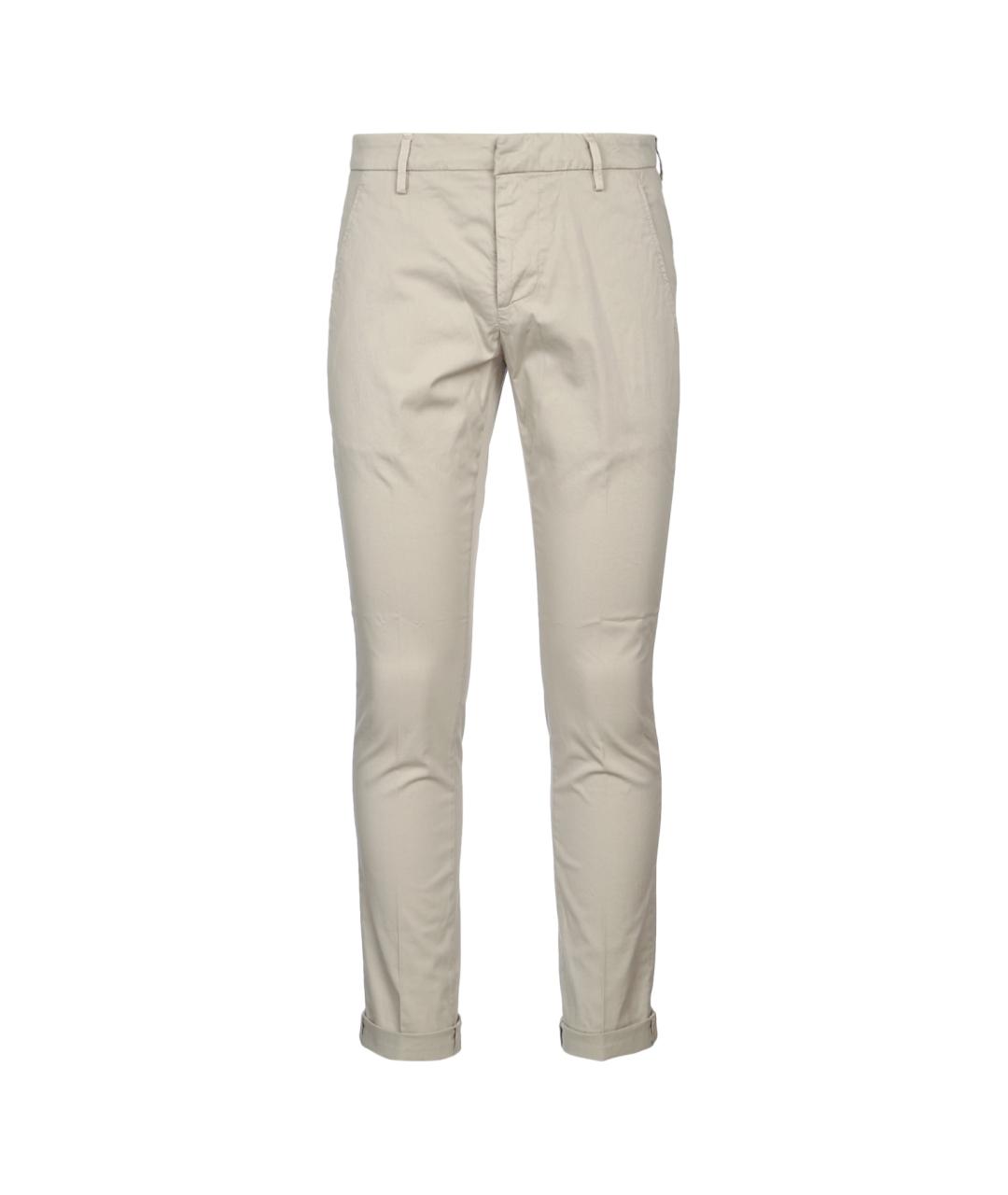 DONDUP Бежевые повседневные брюки, фото 1