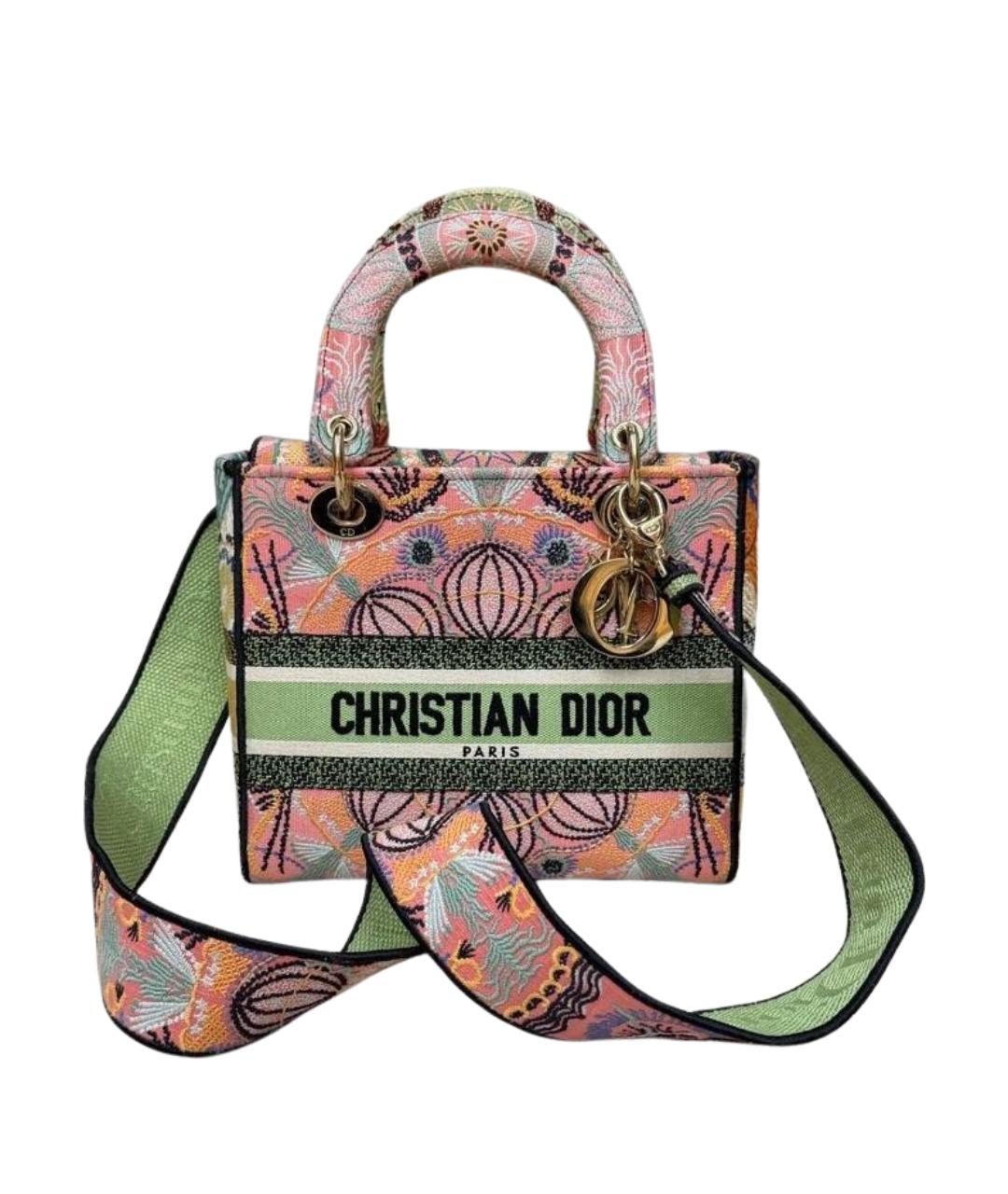 CHRISTIAN DIOR Мульти тканевая сумка через плечо, фото 1