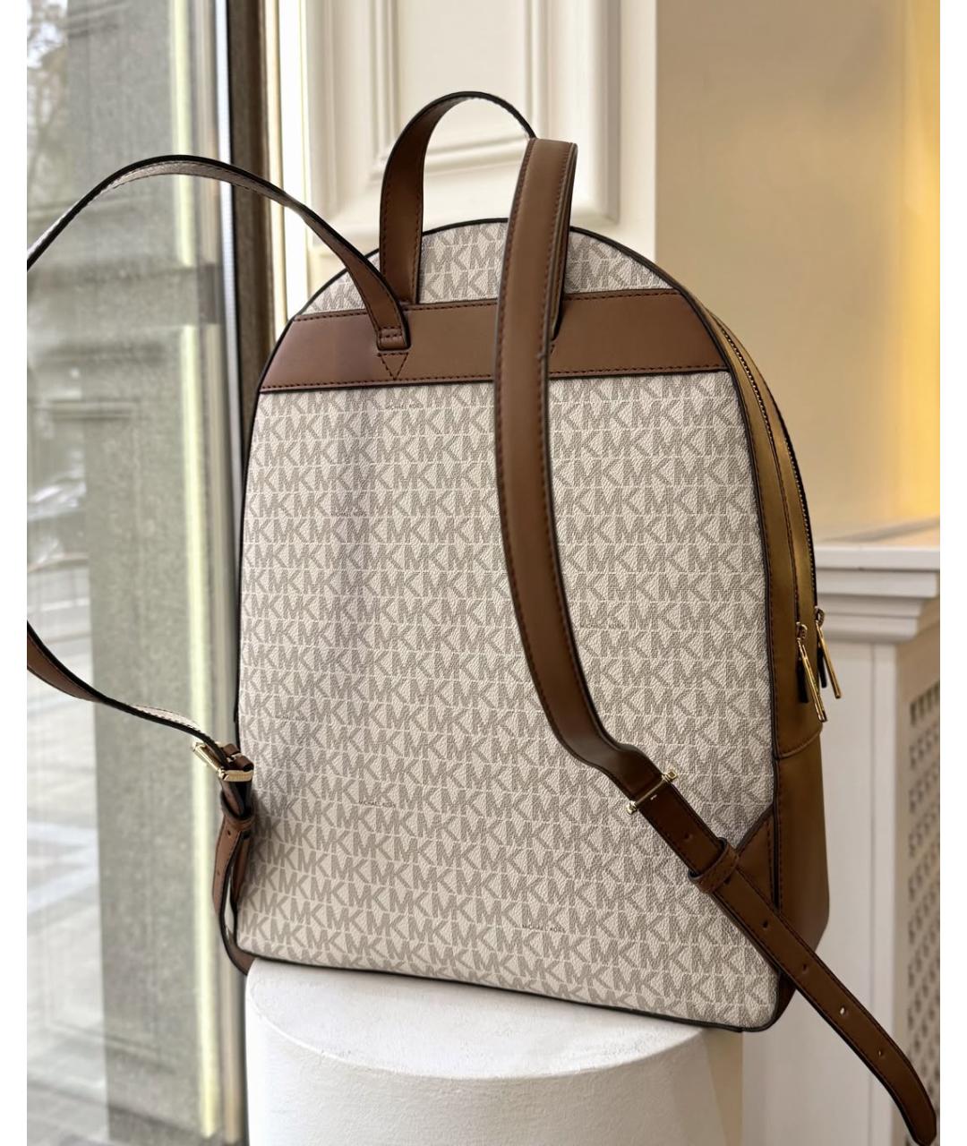 MICHAEL KORS Бежевый рюкзак, фото 7