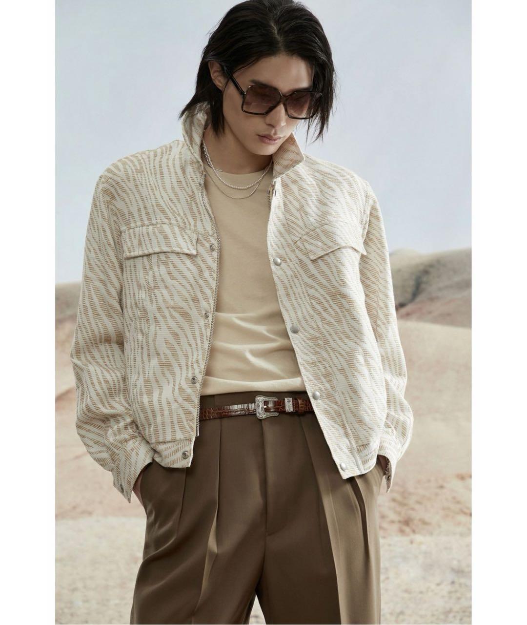 IRO Бежевая куртка, фото 4