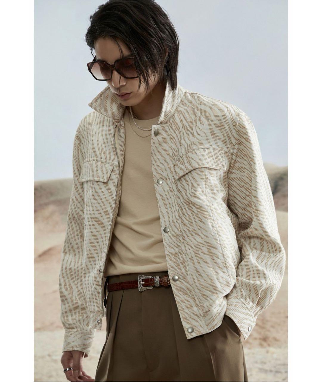 IRO Бежевая куртка, фото 7