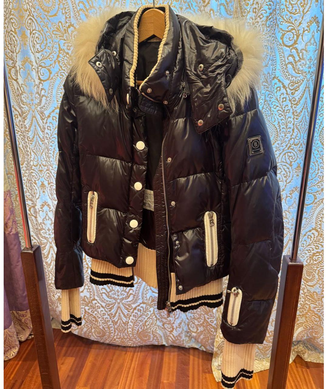 BOGNER Черная полиамидовая куртка, фото 4