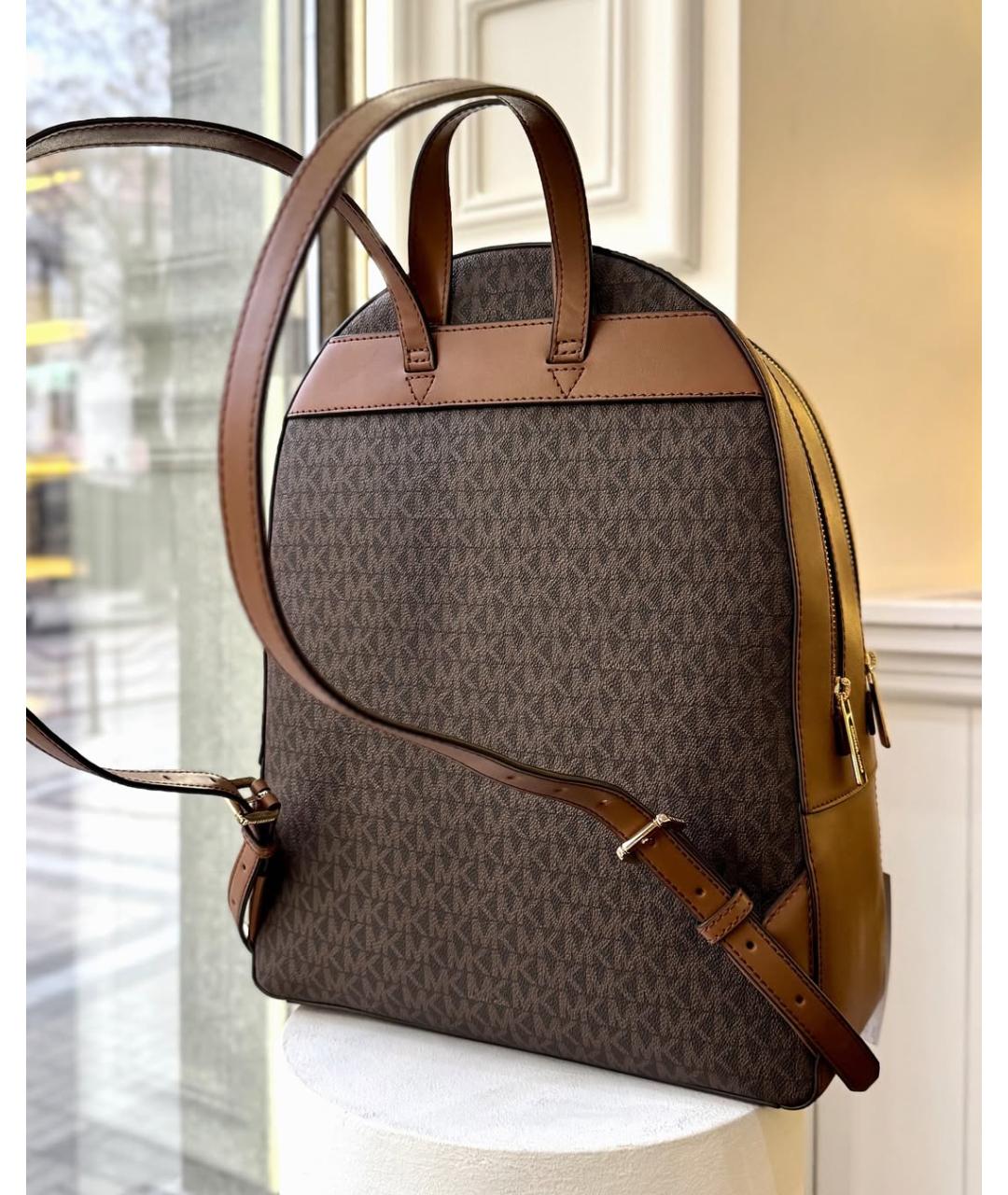 MICHAEL KORS Коричневый рюкзак, фото 4