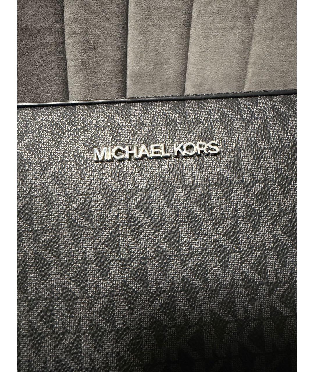 MICHAEL MICHAEL KORS Черная сумка через плечо, фото 3