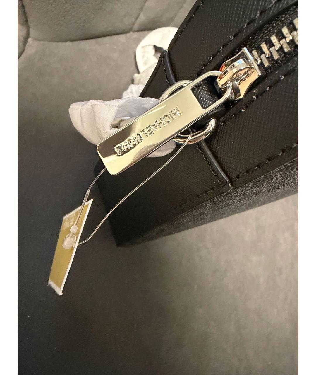 MICHAEL MICHAEL KORS Черная сумка через плечо, фото 5