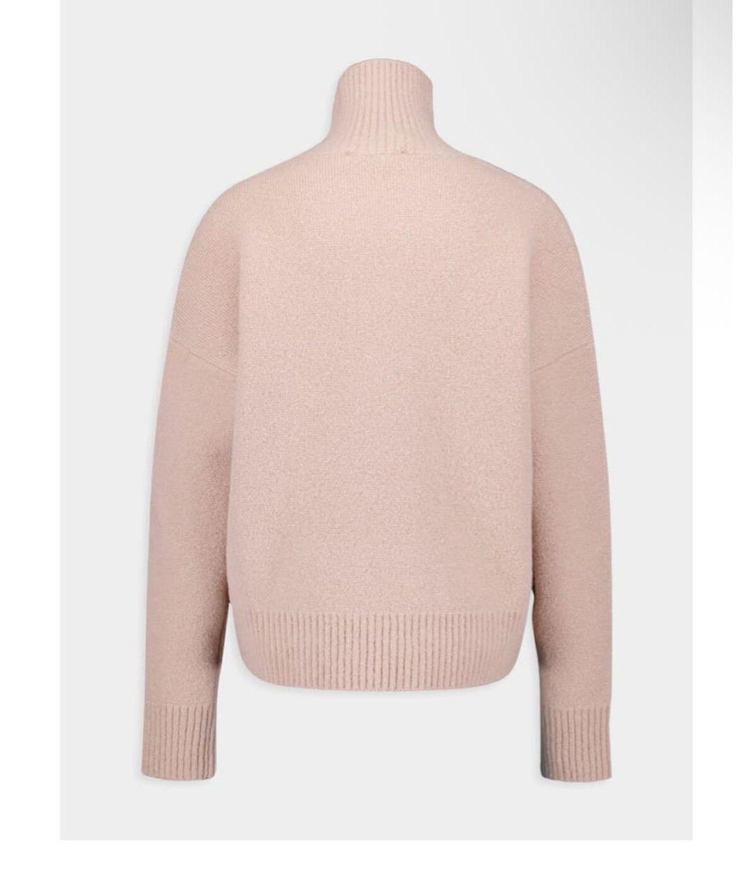 AMI ALEXANDRE MATTIUSSI Розовый шерстяной джемпер / свитер, фото 2