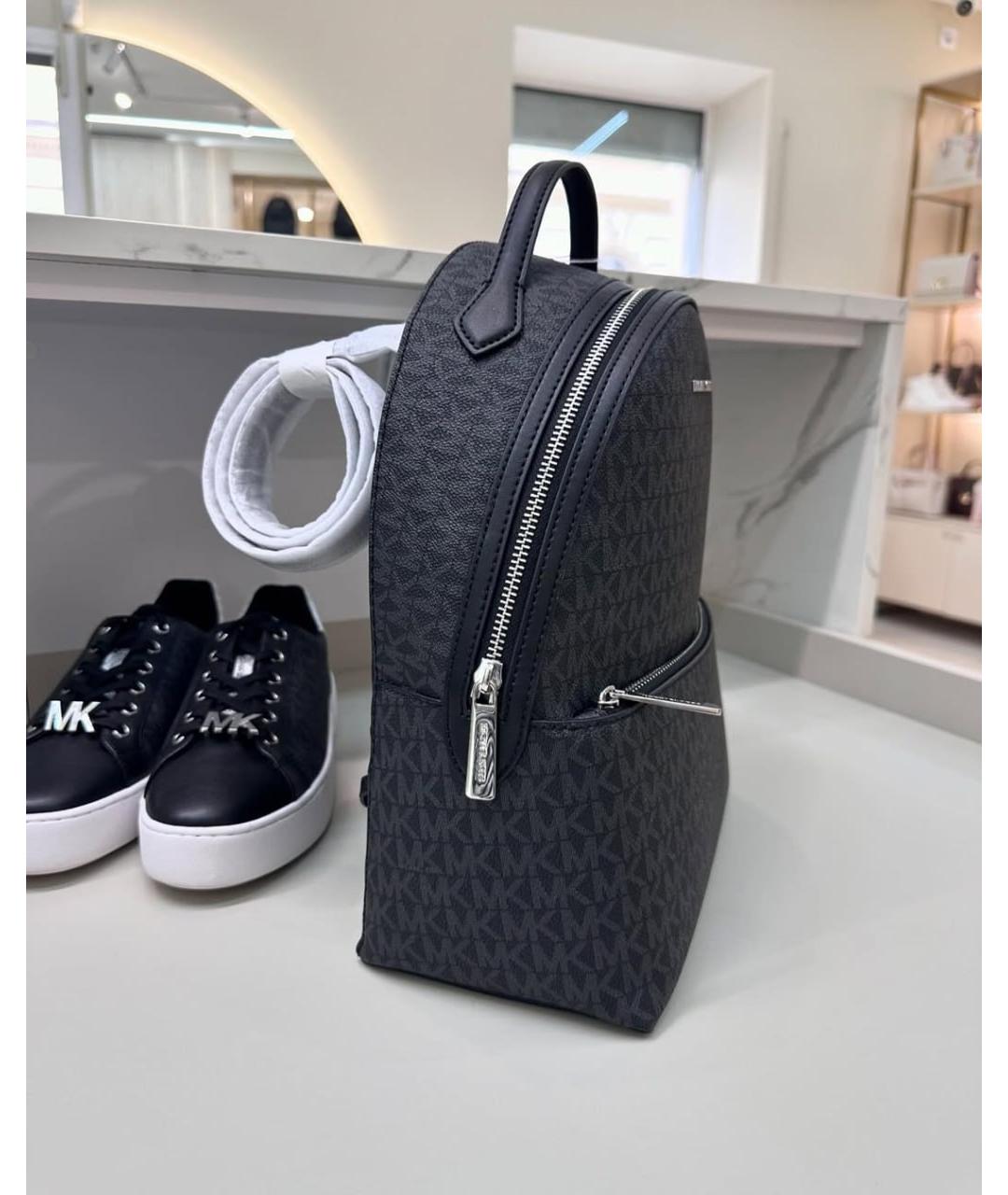 MICHAEL KORS Черный рюкзак, фото 6