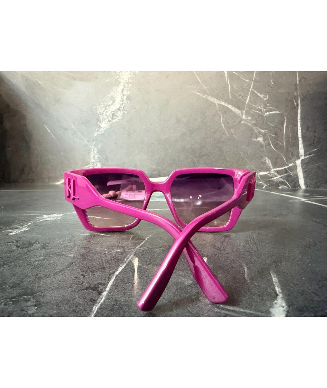 KARL LAGERFELD Фиолетовые пластиковые солнцезащитные очки, фото 6