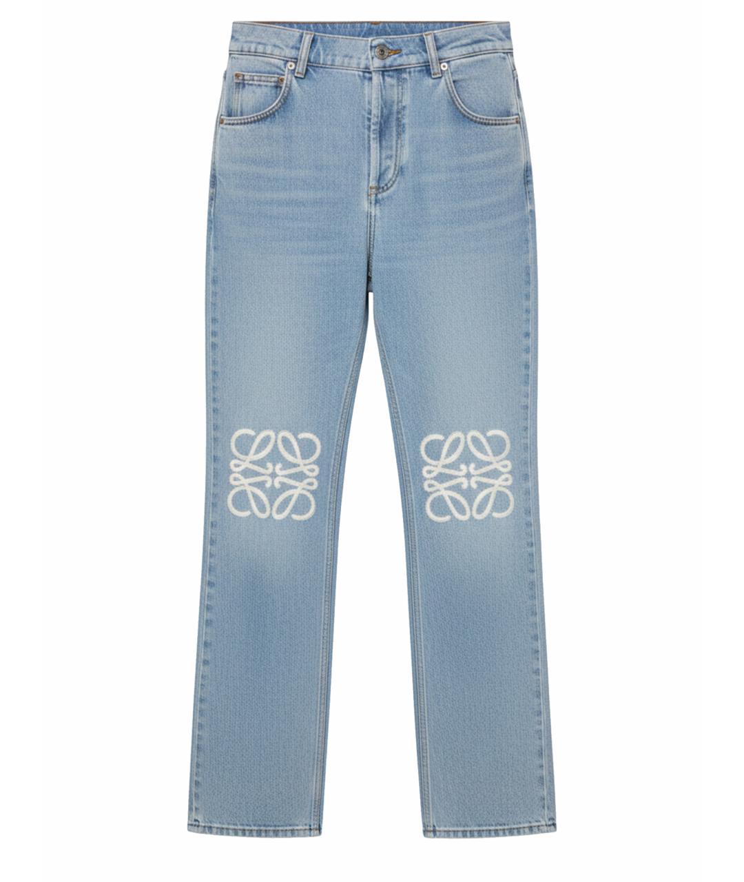 LOEWE Голубые джинсы слим, фото 1