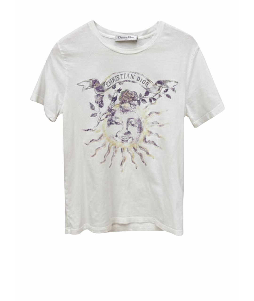CHRISTIAN DIOR Белая футболка, фото 1