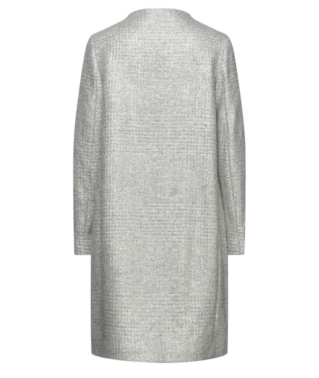 PESERICO Серое шерстяное пальто, фото 2