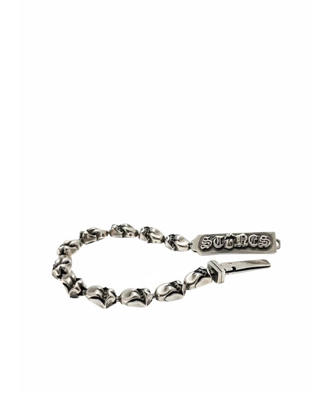 CHROME HEARTS Серебрянный серебряный браслет, фото 3