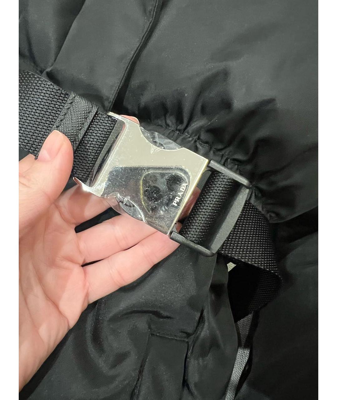 PRADA Черный пуховик, фото 6