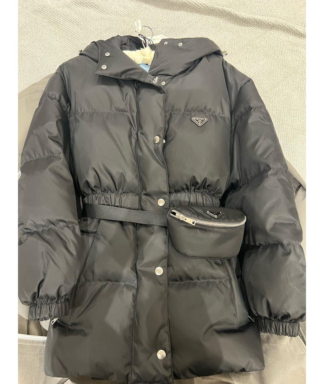 PRADA Черный пуховик, фото 7