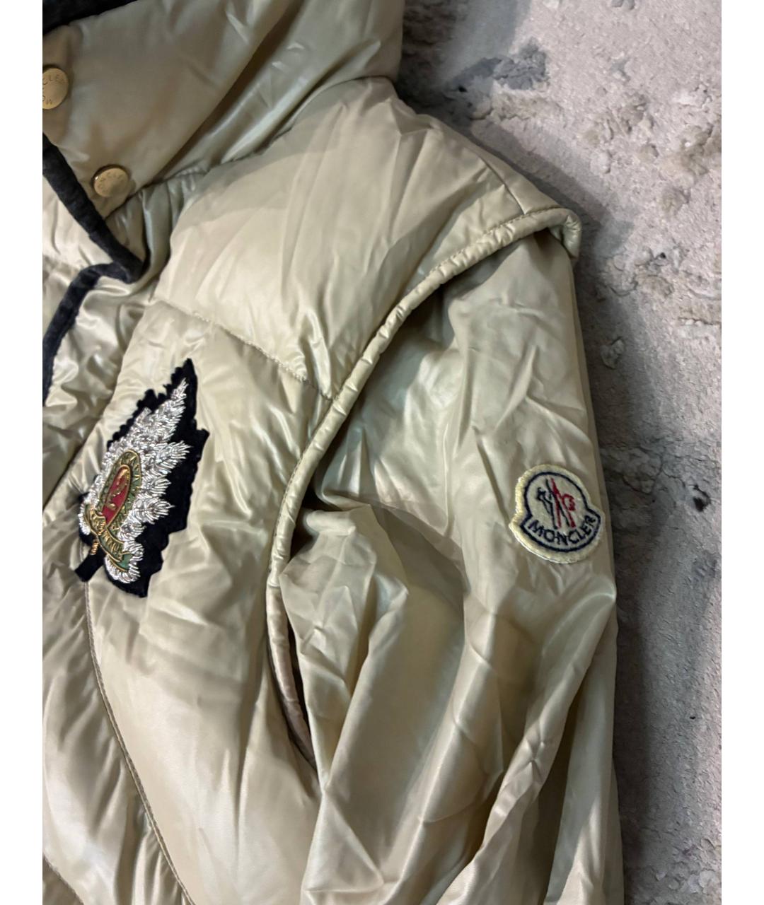 MONCLER Белый жилет, фото 5