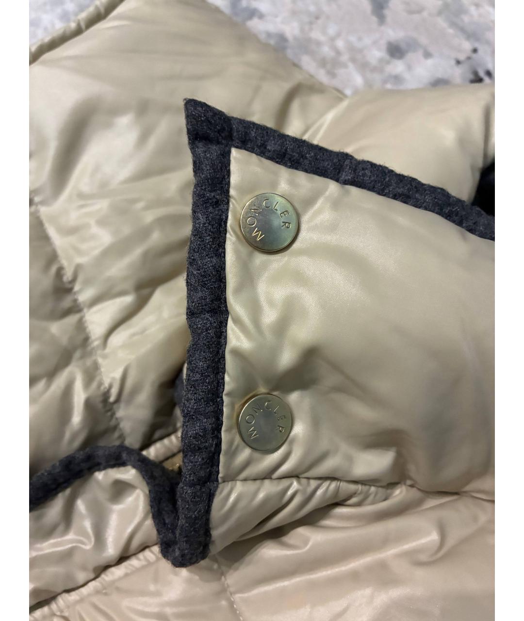 MONCLER Белый жилет, фото 9