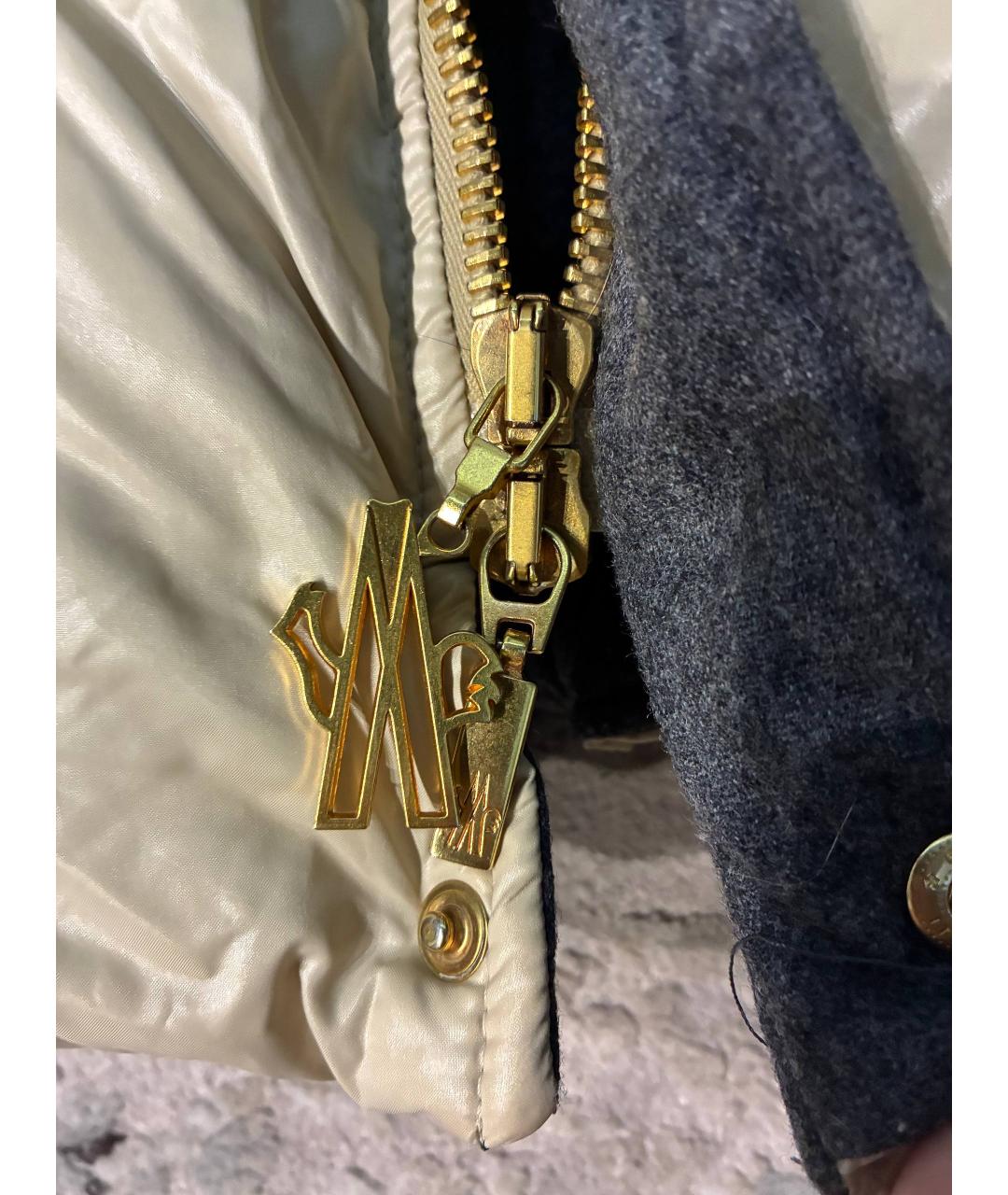 MONCLER Белый жилет, фото 6