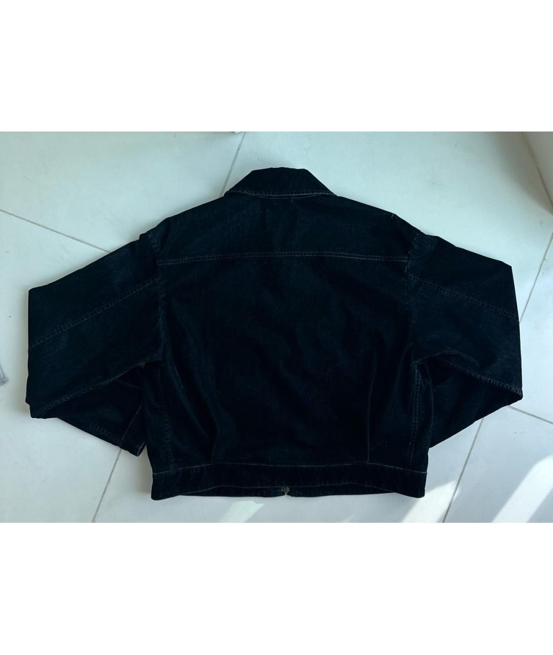 MIU MIU Черная хлопковая куртка, фото 2